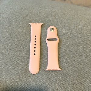 Light Pink Apple brand watch strap